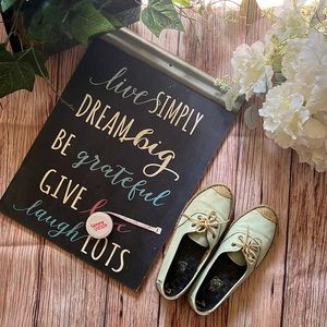 Vans slip on checkboard shoes. Size 5.5. Good condition